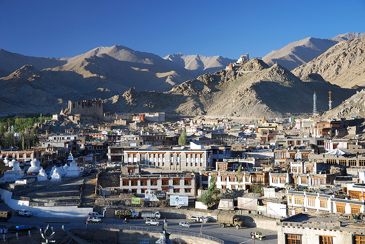  Blick auf die Hauptstadt Leh