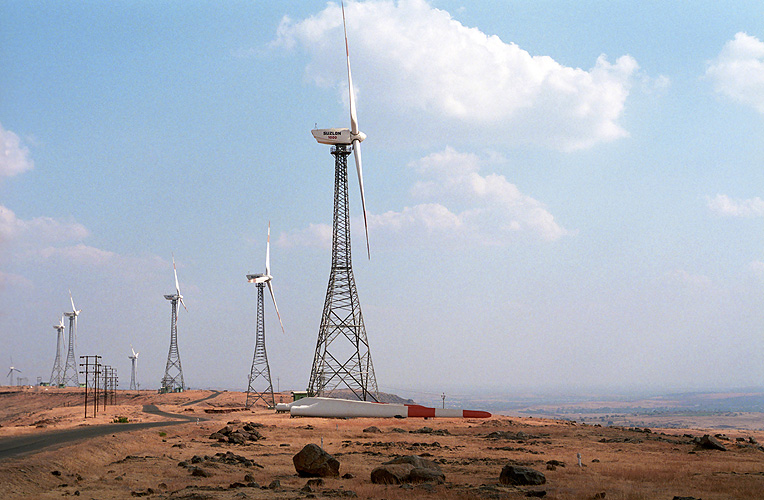 Windkraftanlage in Maharashtra  